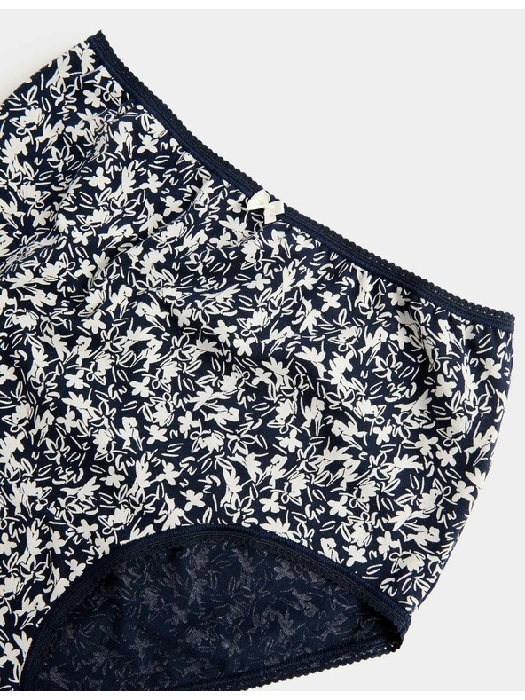 Marks & Spencer Nohavičky do pásu s potlačou z bavlny Lycra™, 5 ks Marks & Spencer šedá