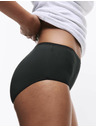 Marks & Spencer Šortkové nohavičky s vysokým pásom, z mikrovlákna, bez viditeľných lemov, 5 ks Marks & Spencer čierna