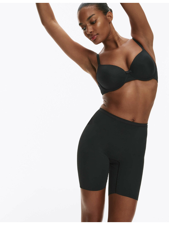 Marks & Spencer Sada 2 ks mierne sťahujúcich nohavičkových nohavičiek Marks & Spencer čierna