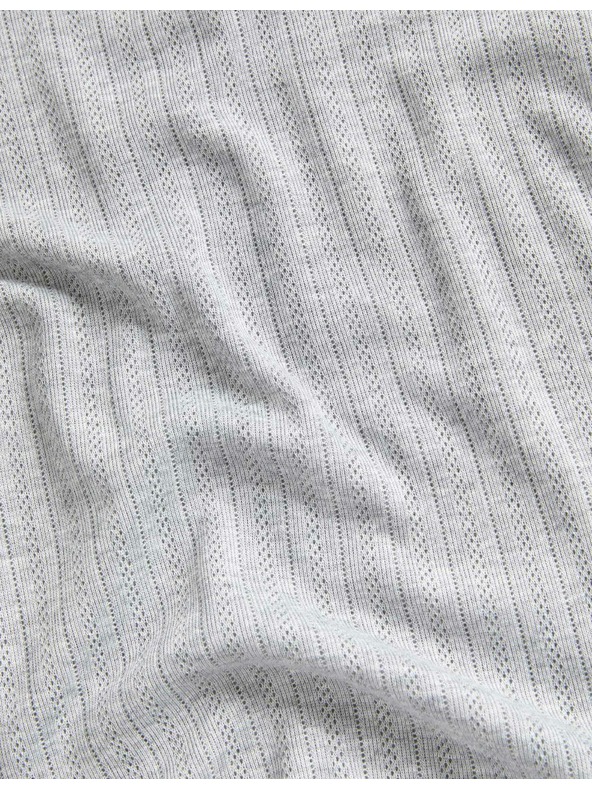 Marks & Spencer Sada 2 termotielok s háčkovaným vzorom Marks & Spencer čierna