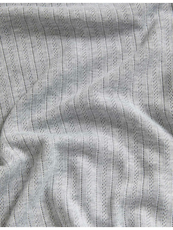 Marks & Spencer Balenie 2 háčkovaných termotopov s krátkym rukávom Marks & Spencer čierna