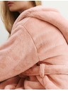 Marks & Spencer Flísový župan s kapucou Marks & Spencer ružová