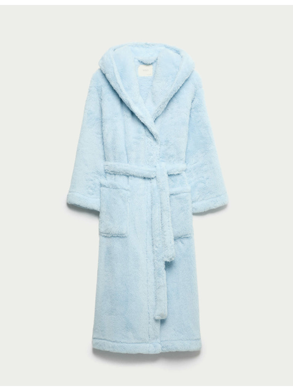 Marks & Spencer Župan s kapucňou Marks & Spencer modrý