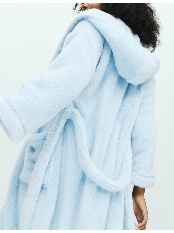 Marks & Spencer Župan s kapucňou Marks & Spencer modrý