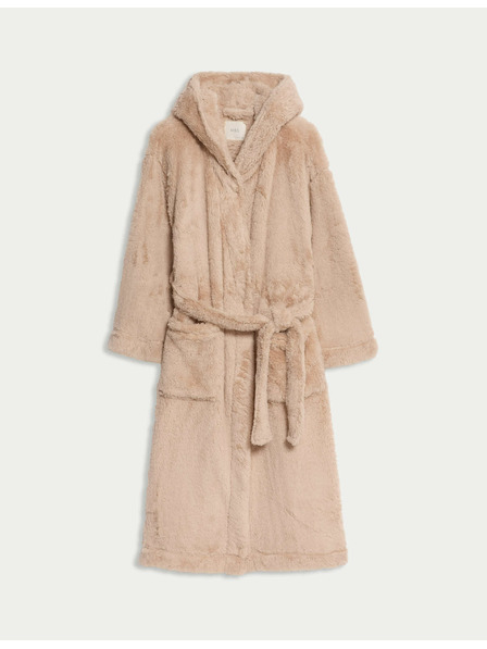 Marks & Spencer Župan s kapucňou Marks & Spencer smotanový