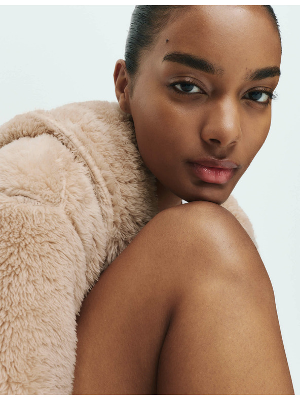 Marks & Spencer Župan s kapucňou Marks & Spencer smotanový