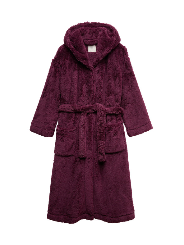 Marks & Spencer Župan s kapucňou Marks & Spencer červený