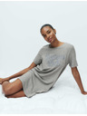 Marks & Spencer Nočná košieľka s nápisom a úpravou Cool Comfort™ Marks & Spencer sivá