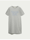 Marks & Spencer Nočná košieľka s nápisom a úpravou Cool Comfort™ Marks & Spencer sivá