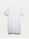 Marks & Spencer Nočná košieľka z čistej bavlny s potlačou Marks & Spencer biela