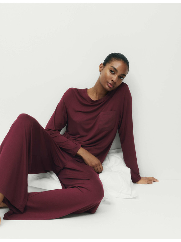 Marks & Spencer Pyžamová spodná časť Body Soft™ Marks & Spencer červená