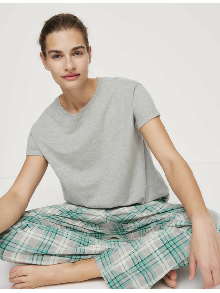 Marks & Spencer Pyžamová súprava s potlačou a vysokým podielom bavlny Marks & Spencer sivá