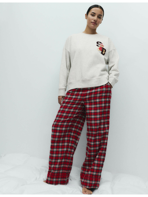 Marks & Spencer Rodinná vianočná pyžamová súprava s motívom Spencer Bear™ Marks & Spencer sivá