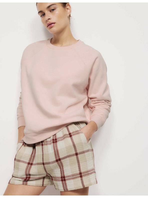 Marks & Spencer Letná 2-dielna pyžamová súprava z čistej bavlny Marks & Spencer ružová