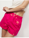 Marks & Spencer Krátka súprava s vysokým podielom bavlny a hviezdnym potlačou Marks & Spencer smotanová