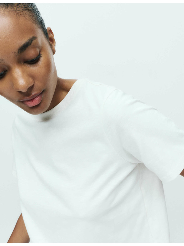 Marks & Spencer Pyžamové topy s vysokým podielom bavlny, 2 ks Marks & Spencer modrá