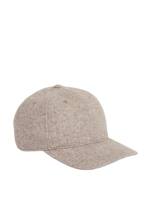 Marks & Spencer Šiltovka s podielom vlny so stromčekovým vzorom Marks & Spencer béžová