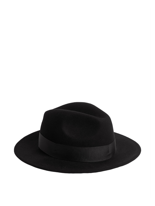 Marks & Spencer Pánsky klobúk z čistej vlny s technológiou Stormwear™ Marks & Spencer čierna