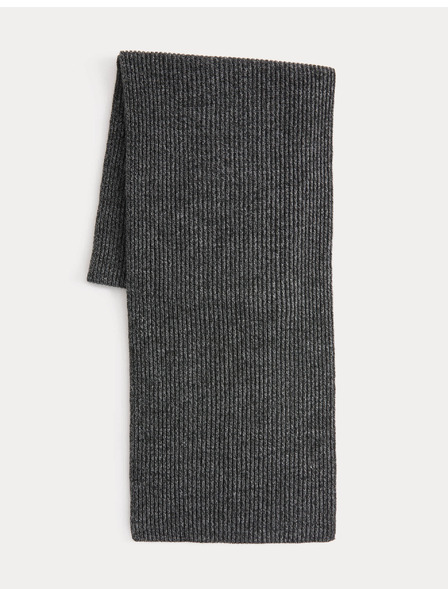 Marks & Spencer Pletený šál Marks & Spencer sivá