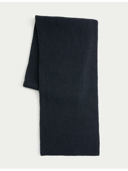Marks & Spencer Pletený šál Marks & Spencer námorná modrá