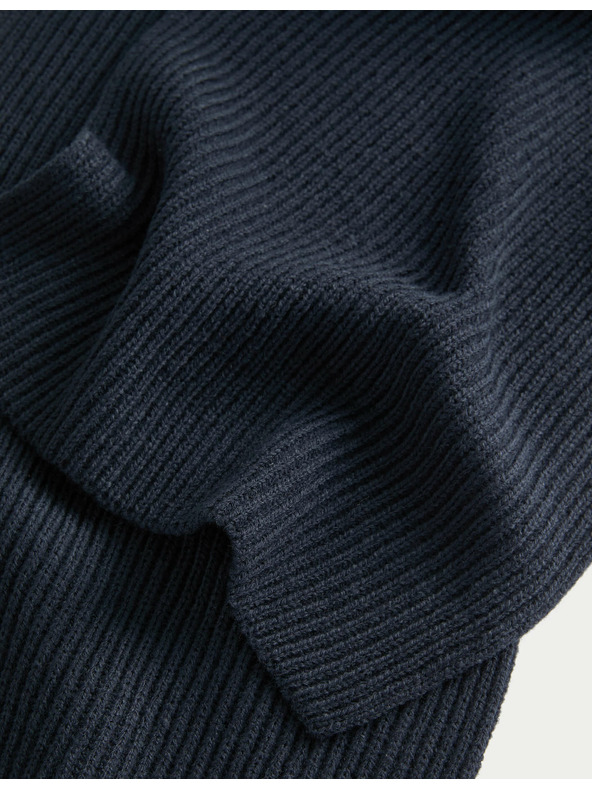 Marks & Spencer Pletený šál Marks & Spencer námorná modrá