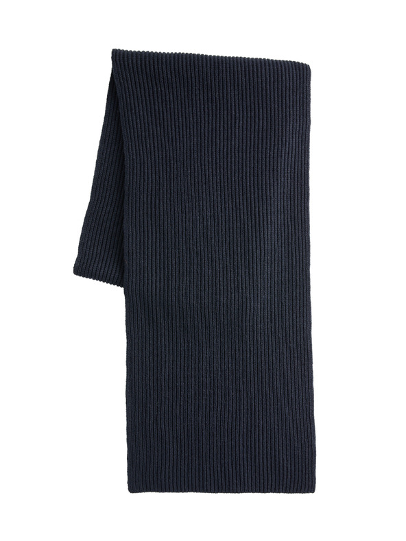 Marks & Spencer Pletený šál Marks & Spencer námorná modrá