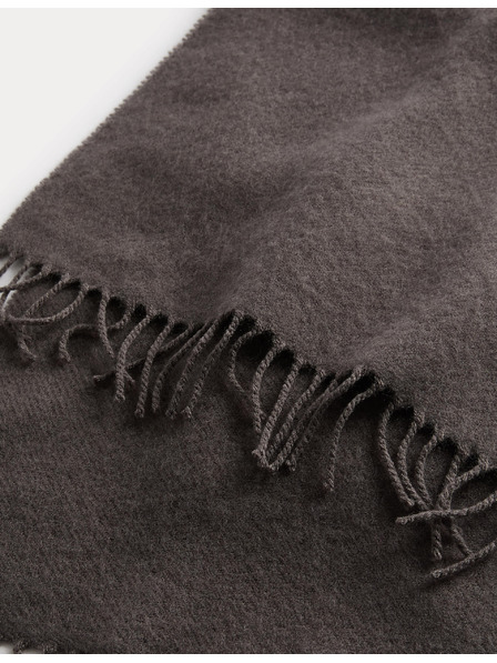 Marks & Spencer Šál zo zmesi vlny Marks & Spencer sivá