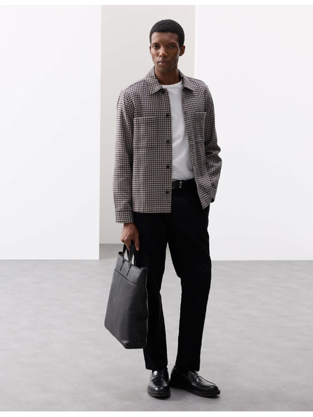 Marks & Spencer Bundeková košeľa z čistej bavlny so vzorom pepito Marks & Spencer šedá