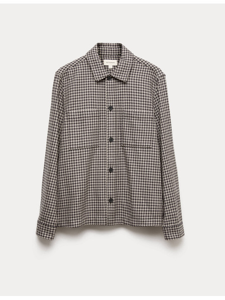 Marks & Spencer Bundeková košeľa z čistej bavlny so vzorom pepito Marks & Spencer šedá