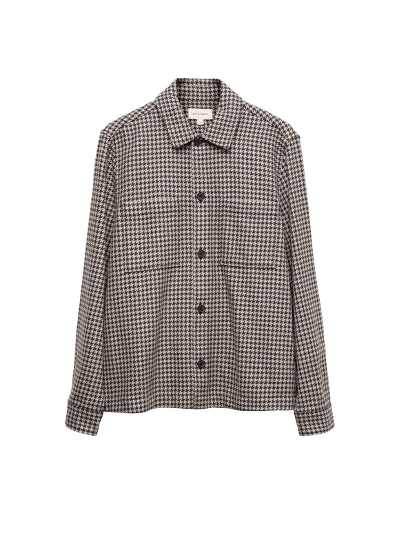 Marks & Spencer Bundeková košeľa z čistej bavlny so vzorom pepito Marks & Spencer šedá