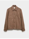 Marks & Spencer Bundeková košeľa z čistej bavlny so vzorom pepito Marks & Spencer hnedá