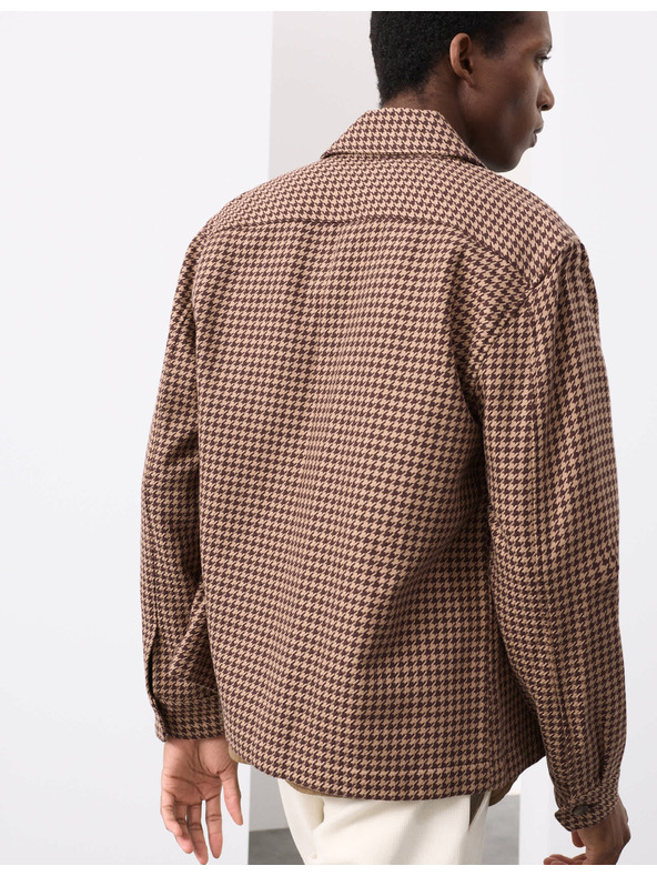 Marks & Spencer Bundeková košeľa z čistej bavlny so vzorom pepito Marks & Spencer hnedá