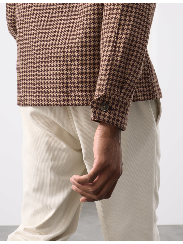 Marks & Spencer Bundeková košeľa z čistej bavlny so vzorom pepito Marks & Spencer hnedá