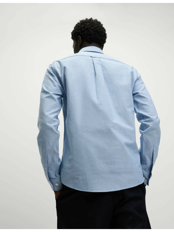 Marks & Spencer The Ultimate Marks & Spencer čistá bavlnená oxfordská košeľa modrá