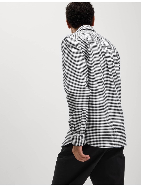 Marks & Spencer Kockovaná košeľa Oxford The Ultimate z čistej bavlny Marks & Spencer čierna