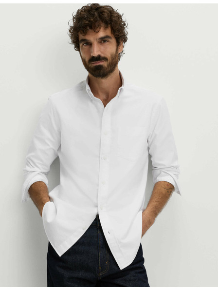 Marks & Spencer Oxfordská košeľa z čistej bavlny The Ultimate Marks & Spencer biela