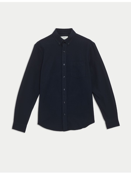 Marks & Spencer Oxfordská košeľa z čistej bavlny The Ultimate Marks & Spencer námorná modrá