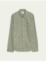 Marks & Spencer Prúžkovaná košeľa z čistej bavlny Marks & Spencer zelená