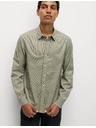Marks & Spencer Prúžkovaná košeľa z čistej bavlny Marks & Spencer zelená
