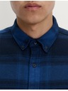 Marks & Spencer Čisto bavlnená flanelová košeľa Marks & Spencer námorná modrá