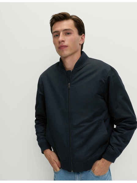 Marks & Spencer Saténová bunda bomber Marks & Spencer námorná modrá