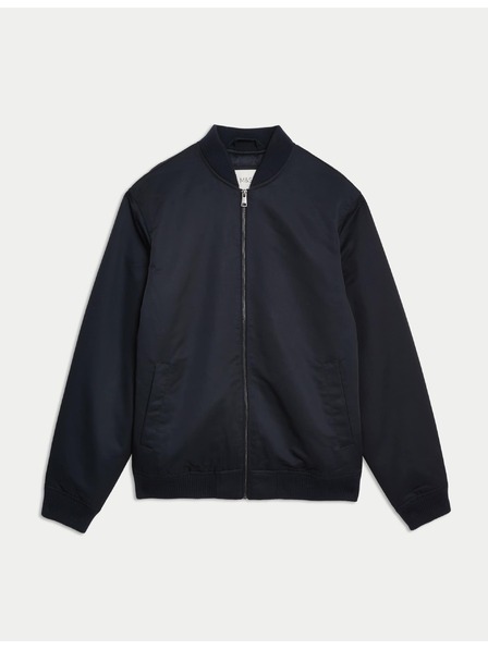 Marks & Spencer Saténová bunda bomber Marks & Spencer námorná modrá