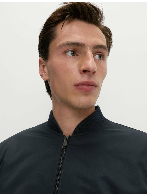 Marks & Spencer Saténová bunda bomber Marks & Spencer námorná modrá