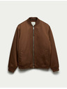 Marks & Spencer Saténová bunda bomber Marks & Spencer hnedá