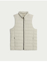 Marks & Spencer Ľahká vesta polstrovaná perím a prachovým perím Marks & Spencer béžová