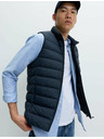 Marks & Spencer Ľahká vesta polstrovaná perím a prachovým perím Marks & Spencer námorná modrá