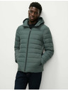 Marks & Spencer Ľahká bunda s perím a prachovým perím Marks & Spencer zelená