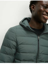 Marks & Spencer Ľahká bunda s perím a prachovým perím Marks & Spencer zelená