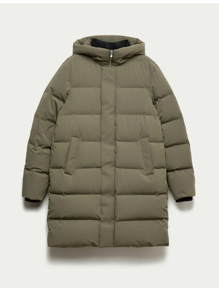 Marks & Spencer Zateplená bunda, z peria a prachového peria s technológiou Stormwear™ Marks & Spencer zelená