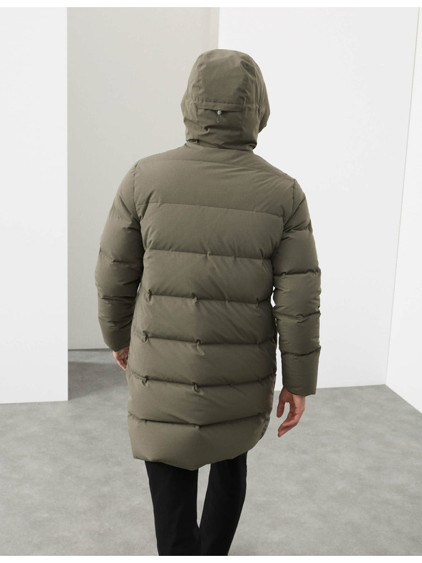 Marks & Spencer Zateplená bunda, z peria a prachového peria s technológiou Stormwear™ Marks & Spencer zelená